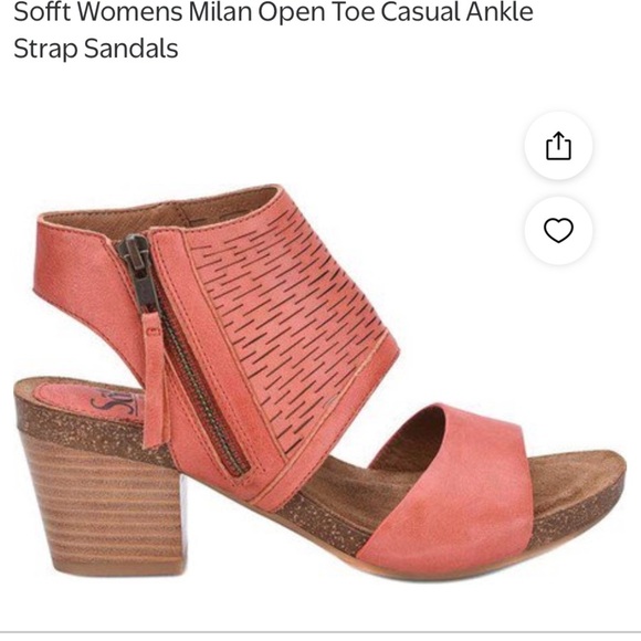 Sofft Milan ankle cuff Sandals - Picture 2 of 9